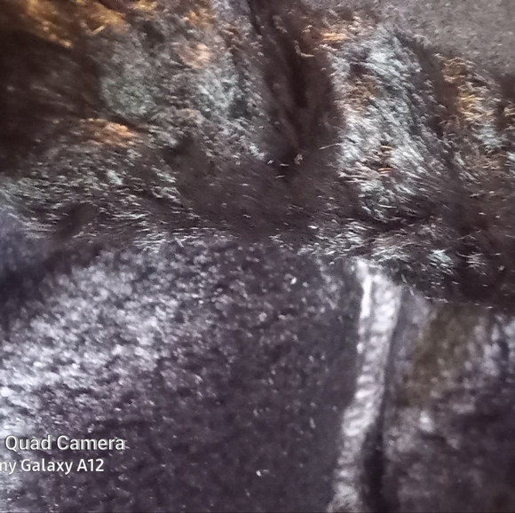 Jones New York Plush Brown Short Winter Coat - Picture 12 of 12